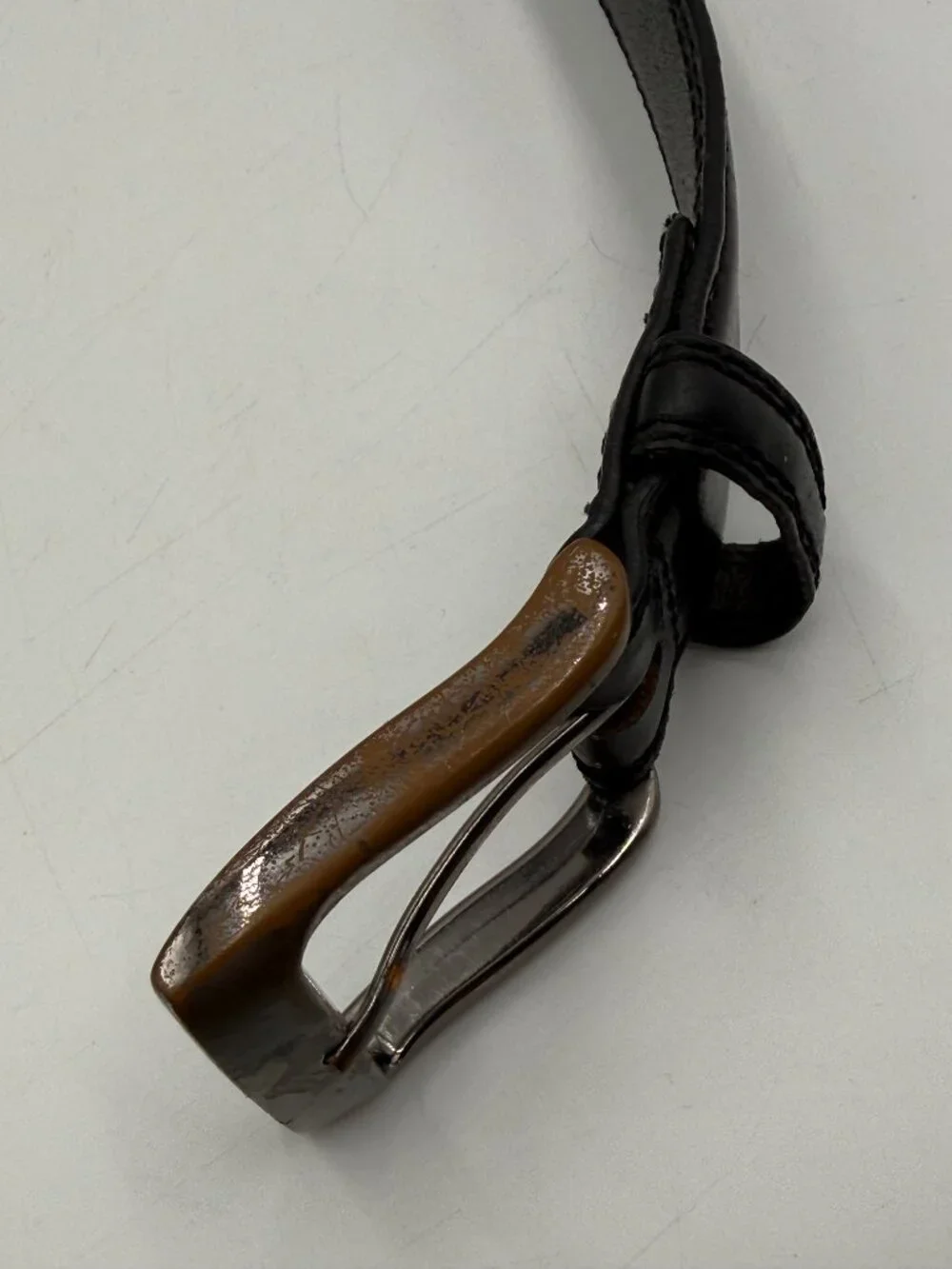 Sophos Full Grain Leather Belt Men's Size M 35